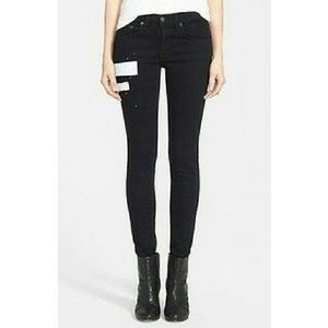 1 DAY SALE! Rag & Bone black skinny jeans